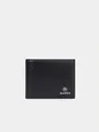 Portafoglio da uomo bifold in fibra di carbonio nera con diversi scomparti per carte - Serie 5301 / 003 Nero