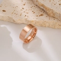 6mm Rose Gold Inner Ball Flat Outer Surface [28-b-4] / 6.