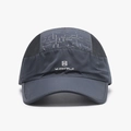 Quick-dry baseball cap in charcoal grey with breathable mesh panels and KAIRUI logo - Adjustable / Dark Gray
