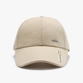 Beige honkbalpet met metalen sportlogo en modieuze prints voor de zonwering - Verstelbaar / Khaki