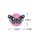 C1813SI Silver Starry Butterfly