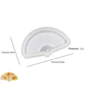 Molde de silicona en forma de abanico para colgantes de resina DIY, fácil de desmoldar - Abanico