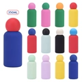 350ml matte stainless steel water bottle with round lid in various color combinations - Contrast Color