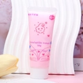 Detailed view of pink simulation cream glue in 50g tube for DIY phone case crafts - Pink