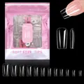 Οδηγός μεγεθών για διαφανή tips νυχιών soft gel OMC-02 με 12 διαφορετικά μεγέθη - OMC02 Πλήρες Σετ (504 Τεμάχια Σακούλα)