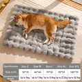 Pluche grijze warmtemat met getextureerde fleece voor honden en katten, alle maten - M (60*40cm) / Grijs