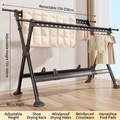 1.5-2.5m Extendable & Adjustable - Flagship Version Classic Black