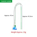 Christmas green cat wand toy with 47cm flexible hose and 41.5cm rod for interactive play - Christmas Green Tube Fly Cat Teaser