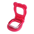 Stampo rosa per sandwich a forma di orso con taglierina in acciaio per pane fai da te - Rosa Rosso
