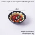 Miniature 5.2cm braised chicken food model keychain with realistic resin texture - Earth Pot Chicken - No Keychain