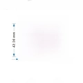 Detailed view of heart-shaped teacher acrylic earrings with 42.26mm height and 9g weight - D47-White Heart Teacher Aide