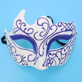 Horn Painted White Purple