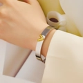 2002 Steel-colored Gold V Bracelet