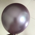 Glossy metallic purple 10-inch latex balloon for 2026 New Year party decoration - Pink