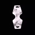 White marble pattern jewelry display cards for earrings and necklaces on black background - White Marble