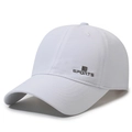 Gorra de béisbol blanca transpirable para hombre con detalle de logo R SPORTS - Blanco
