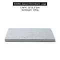 Grey industrial style jewelry display tray made of resin with natural stone texture - EC03911 Plaster Resin Board Large