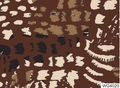 Nail sticker WG4020 featuring brown and beige crocodile skin texture design - WG4020