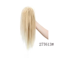 Straight fountain ponytail extension in light golden blonde mix shade 27T613 - Honey Blonde Mixed (27T613#)