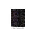 8*10.8cm holographic heart and floral nail art stickers with a transparent base - Holographic Laser Heart / 8x10.8cm