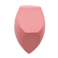 Pink teardrop makeup sponge with slanted cut surface for professional makeup - Bulk/Loose Packaging / Honey Pink