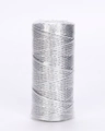Rolle mit 1,5 mm silberner Metallschnur für Geschenkverpackungen und Bastelprojekte - 1.5mm*100m / Silber