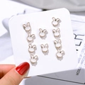 Golden rabbit brooch set with white enamel inlay for clothing necklines - Rabbit Style