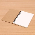 Brown Cover & White Inner Page