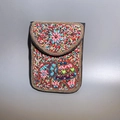 Sac à bandoulière bohème fait main avec perles colorées et motif d'éléphant brodé - Éléphant Perlé Coloré