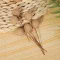 Set of 6 glittery gold artificial berry stems for Christmas and holiday floral decoration - Gold Glitter Berry