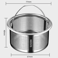 304 Stainless Steel Punched Holes / 4cm High