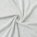 Close-up of soft light grey marl knit fabric with subtle heathered texture detail - S / Mixed Grey