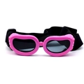 Gafas de sol rosas con protección UV para perros pequeños y gatos con correa ajustable - Rosa