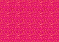 Rose red gift wrapping paper roll with orange Happy Birthday repeating pattern - Birthday Series - Pink Gold Letters/Roll