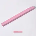 Pink quartz nail file stick with fine abrasive grit texture for manicure care - Pink
