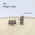Vintage silver alloy 3-way jewelry connector for DIY bracelets and necklaces - Vintage Floral Finding (13#)