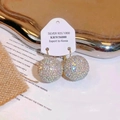 54# Oro-Multicolore-Sfera di Strass (Perno Argento 925)