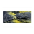 Cross knot tie-dye headband in yellow blue and gray fabric for yoga and sports - 4# (Yellow Blue Grey Tie-Dye)