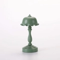 Mini lampada da notte LED vintage verde per illuminazione da comodino camera - Verde Grigio Loto