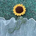 Ornement En Bande De Tournesol