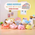 Blue Sea Elf animal crystal stone blind box figurines with ocean themed resin characters - M373 Blue Ocean Crystal Set 6 / Random One