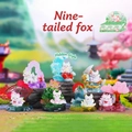Nine-Tailed Fox resin figure variant with integrated lighting and decorative base - National Style Nine-tailed Fox - Box of 6