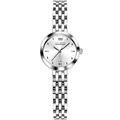 Reloj de cuarzo elegante OLEVS en acero inoxidable plateado con números romanos - Plateado