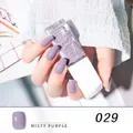 KUDAN Misty Purple 029 long-lasting peelable nail polish in elegant glass bottle - 29#Misty Purple
