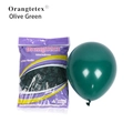 Olive green 10-inch 2.2g matte latex balloon for wedding and birthday party decoration - Retro Dark Green