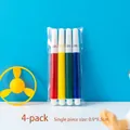 Pack of 4 colorful watercolor markers for kids DIY painting and creative graffiti fun - Watercolor Pens (4 Colors Random)