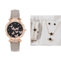 Set di Stelle Pentagramma / Grigio