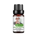 LurnaoQueen immune booster essential oil in 10ml dark amber glass bottle with dropper - Immune-boosting Compound Essential Oil