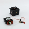 Moderne koekoeksklok uurwerkset met luidspreker en vogel voor wandklok reparatie - Uurwerk Chime Component