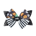 Fermaglio per capelli di Halloween con fiocco di paillettes, zucche e ragno decorativo - 3# Ragno Nero